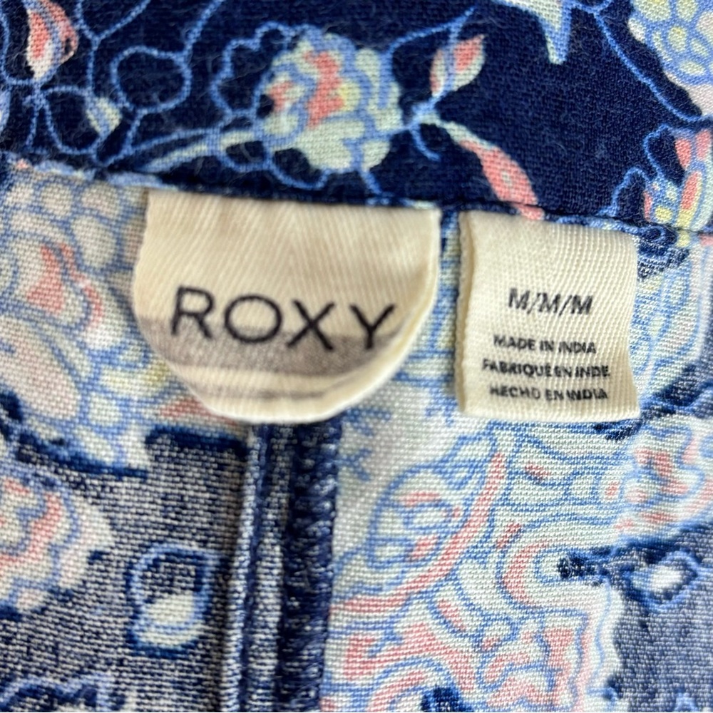 Roxy blue floral kimono top - Picture 8 of 9